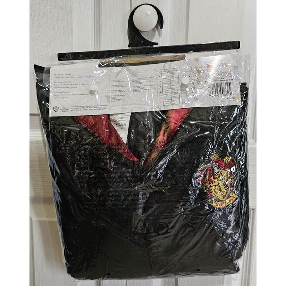 Harry Potter Deluxe Costume Robe Cloak Glasses Wizard Halloween Kids Teen 14-16 - Picture 4 of 5